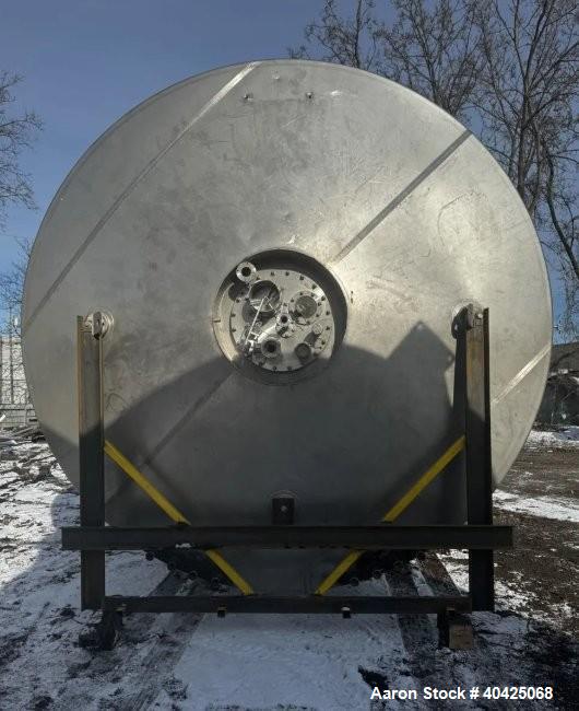 Used Rolec 25,931 Gallon Stainless Steel Storage Tank – Jacketed Brewery Vessel with Multi-Zone Heating