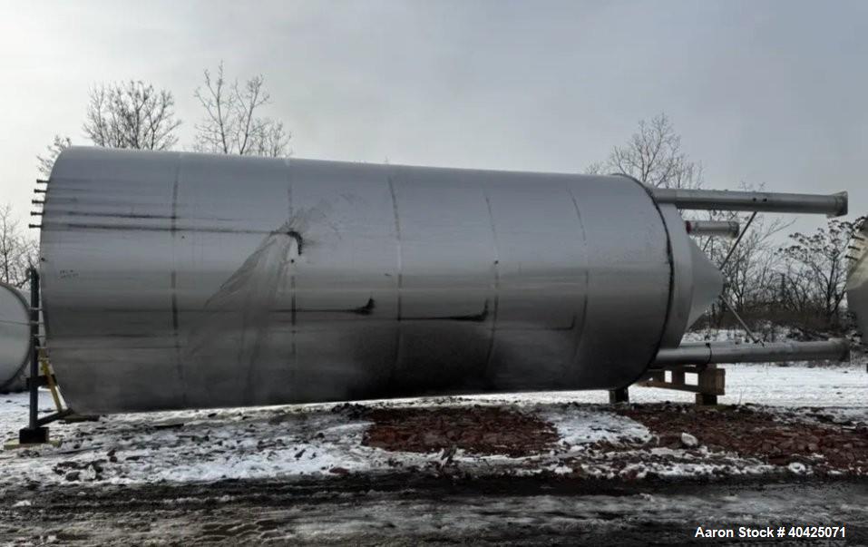 Used Rolec 31,372 Gallon Jacketed Fermentation Tank – 55° Cone Bottom Brewery Vessel (2013)