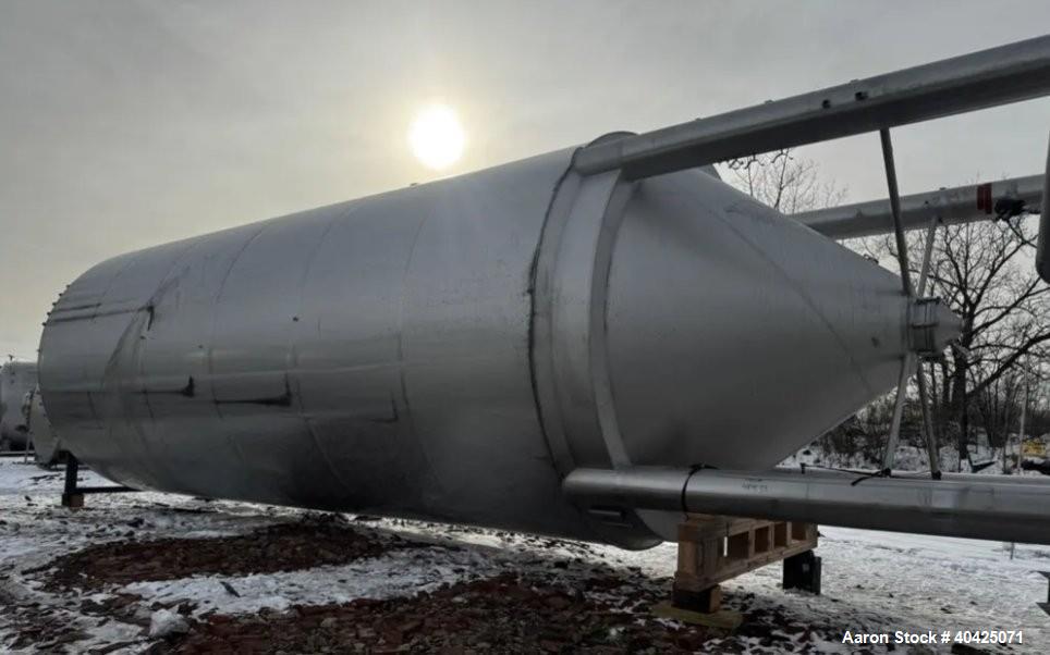 Used Rolec 31,372 Gallon Jacketed Fermentation Tank – 55° Cone Bottom Brewery Vessel (2013)