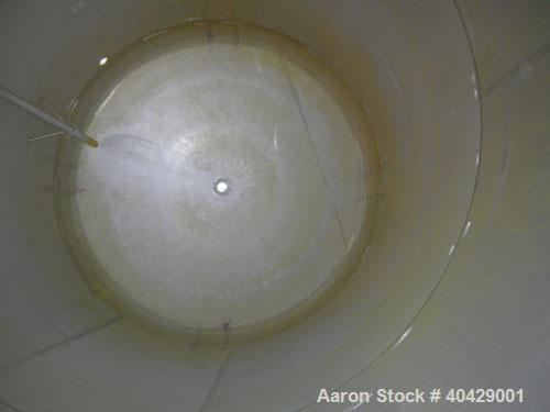 Used Northland Stainless pressure tank, 6500 gallon, 316 stainless steel, vertical. 107 3/8" diameter x 13' straight side, dished top and bottom. Internal rated FV and 40 psi at 200 deg F. Openings: ...