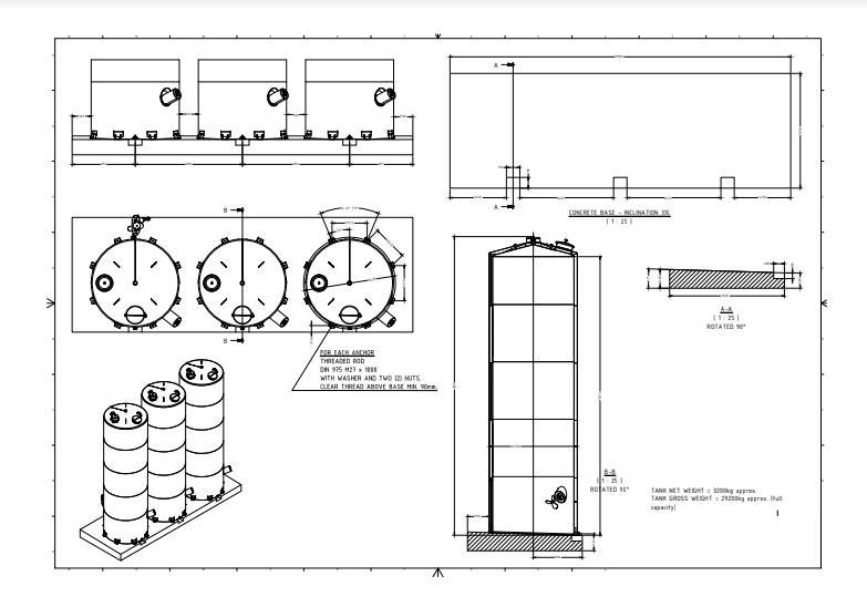 Unused - Insol Automation 25 Cubic Meter, 6604 Gallon