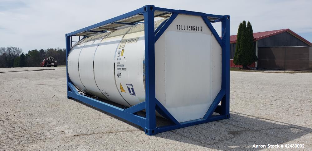 Used CMCI 25,000 Liter (6583 Gallon) Stainless Steel Insulated Tank