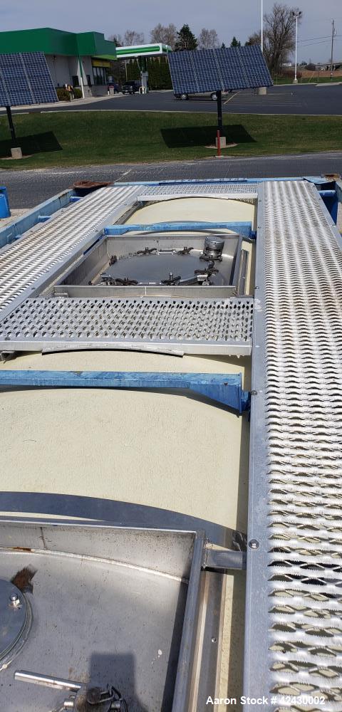 Used CMCI 25,000 Liter (6583 Gallon) Stainless Steel Insulated Tank
