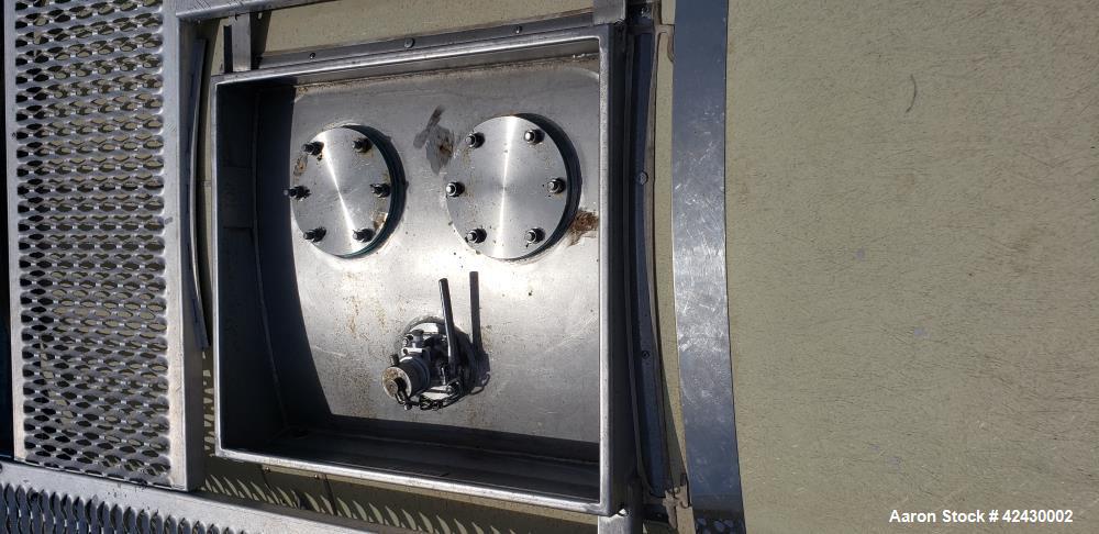 Used CMCI 25,000 Liter (6583 Gallon) Stainless Steel Insulated Tank
