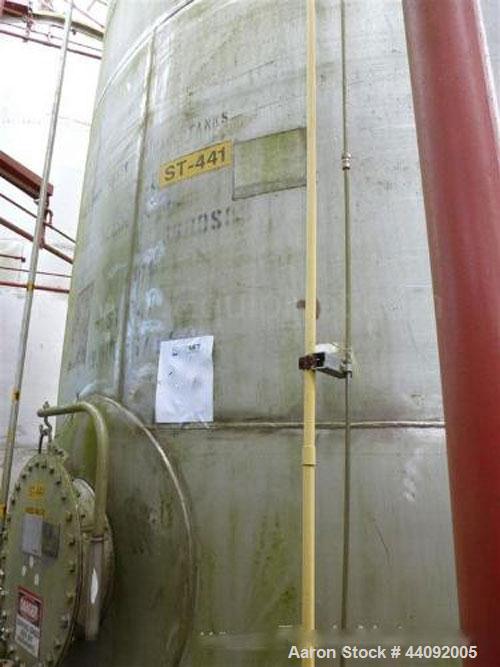 Used Peluzzo Iron Works 19,450 Gallon 316L Stainless Steel Vertical Storage Tank. 12' Diameter x 23' Straight Side. Flat Bottom and Dish Top.