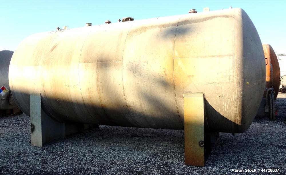 Used 13,000 Gallon Stainless Steel Harris Pressure Tank