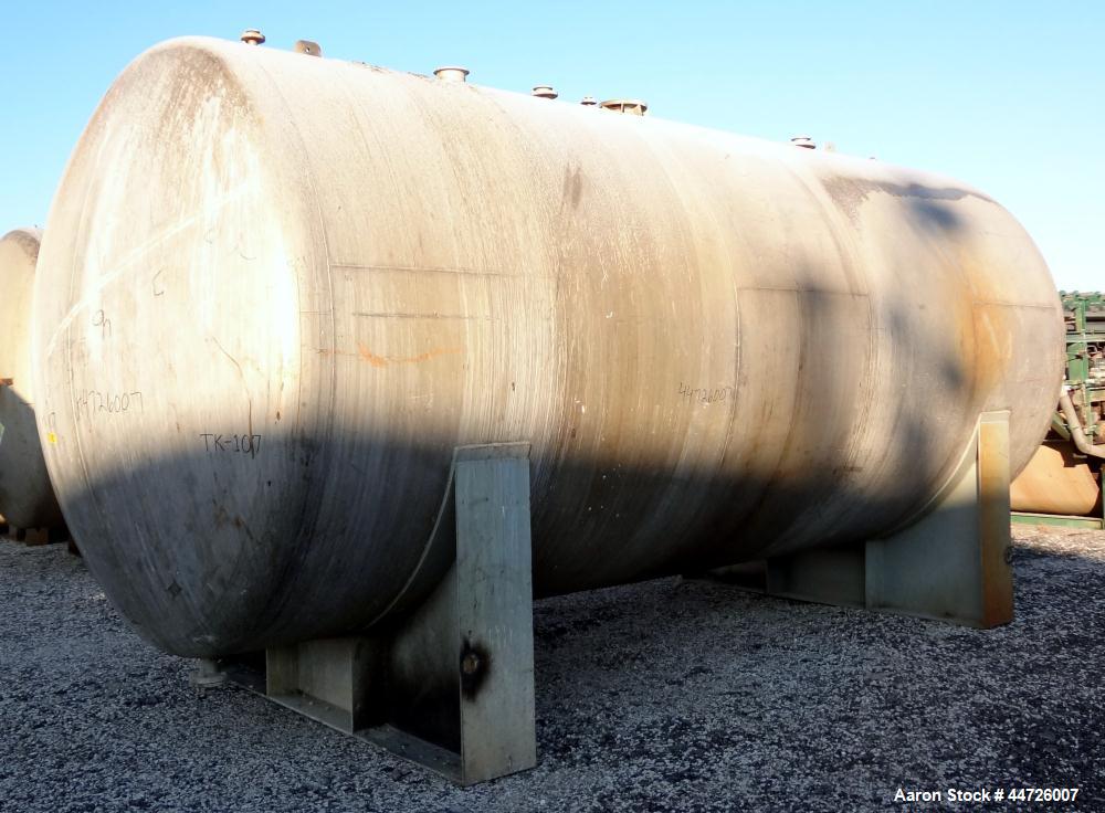 Used 13,000 Gallon Stainless Steel Harris Pressure Tank