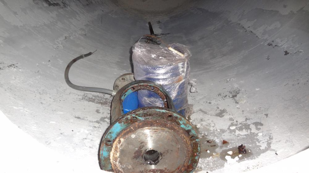 Used 13,000 Gallon Stainless Steel Harris Pressure Tank