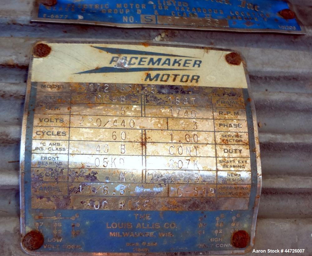 Used 13,000 Gallon Stainless Steel Harris Pressure Tank