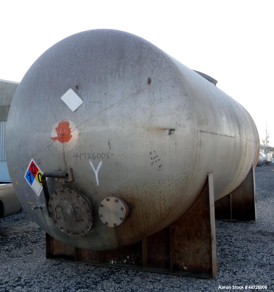 Used 13,000 Gallon Stainless Steel Tank, Model 2 HTA-3
