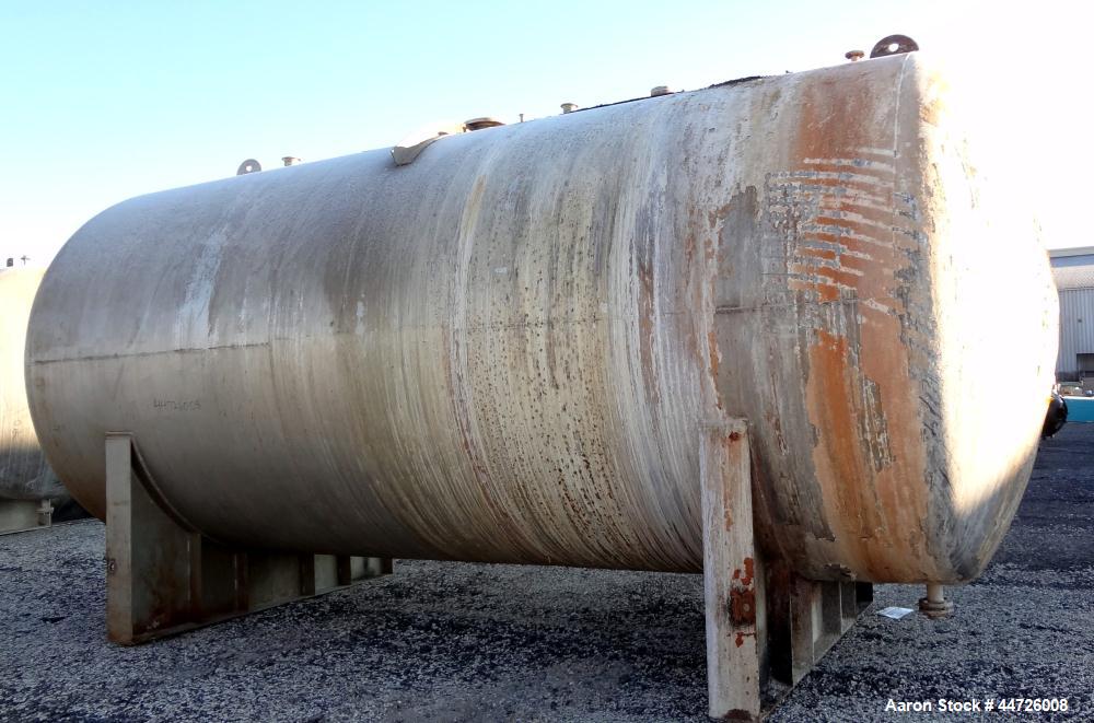 Used 13,000 Gallon Stainless Steel Tank, Model 2 HTA-3