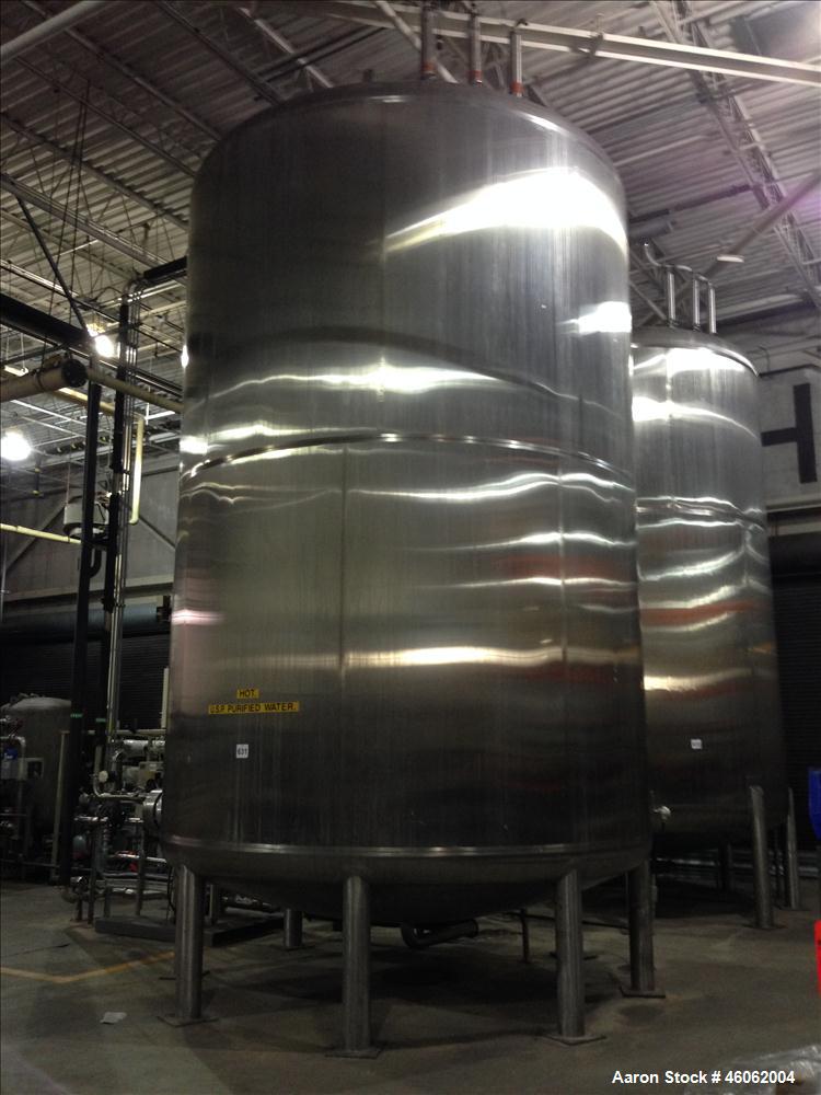 Used- Inox-Tech, Inc. 15,000 Gallon Stainless Steel Storage Tank