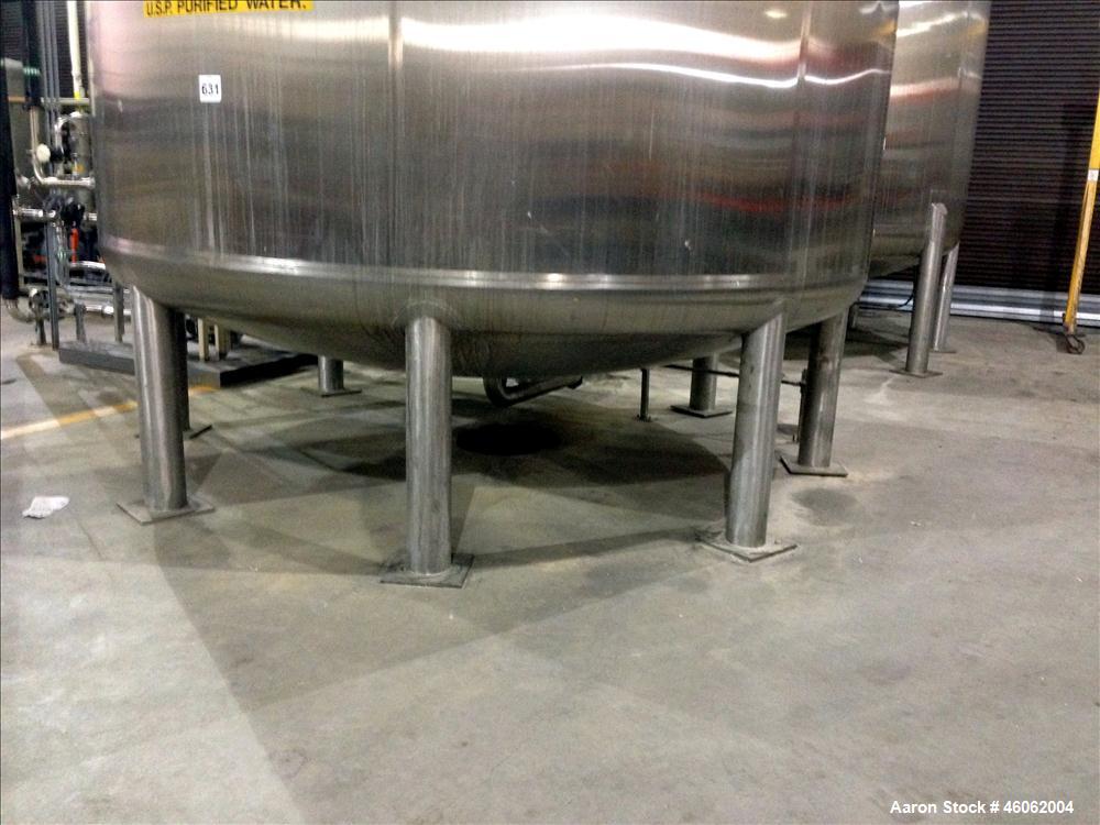 Used- Inox-Tech, Inc. 15,000 Gallon Stainless Steel Storage Tank