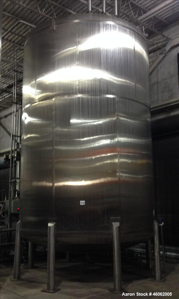 Used Inox-Tech, Inc. 15,000 Gallon 316L Sanitary Stainless Steel Storage Tank