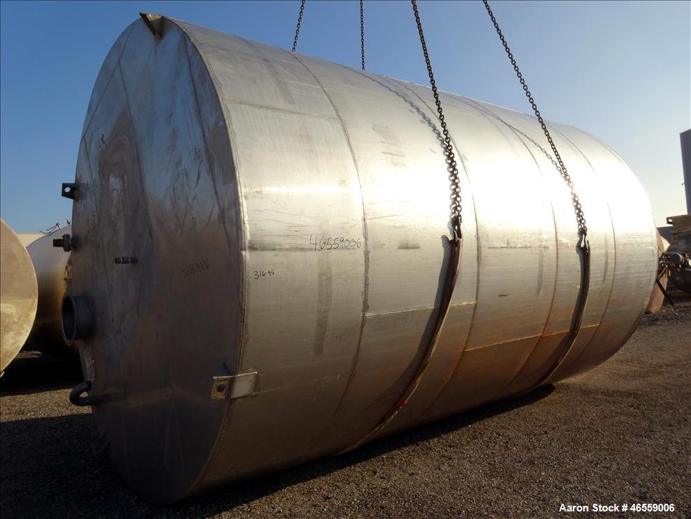 Used Stainless Steel Tank, 18,000 Gallon,