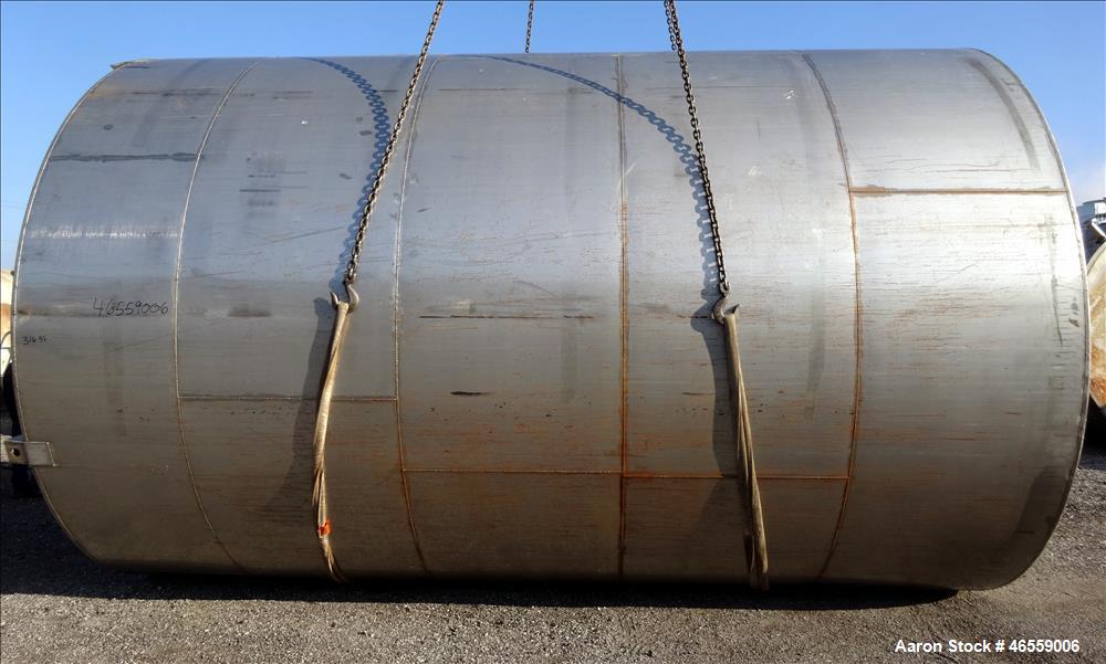 Used Stainless Steel Tank, 18,000 Gallon,
