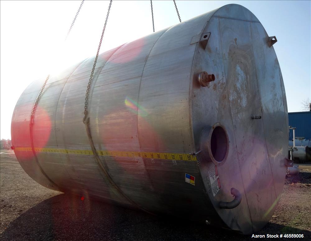 Used Stainless Steel Tank, 18,000 Gallon,