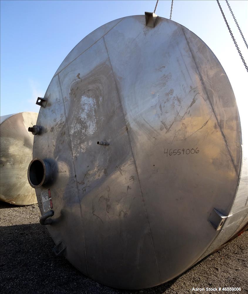 Used Stainless Steel Tank, 18,000 Gallon,