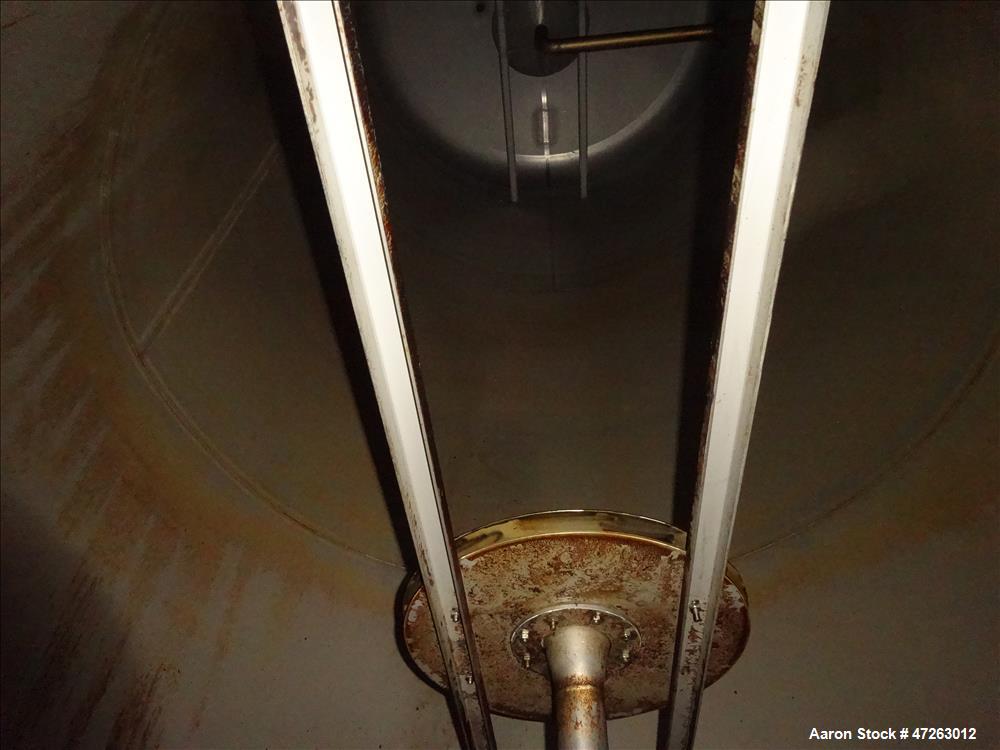 Used 6,000 Gallon Vertical Stainless Steel Tank