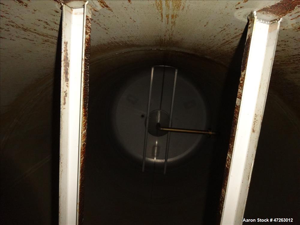 Used 6,000 Gallon Vertical Stainless Steel Tank