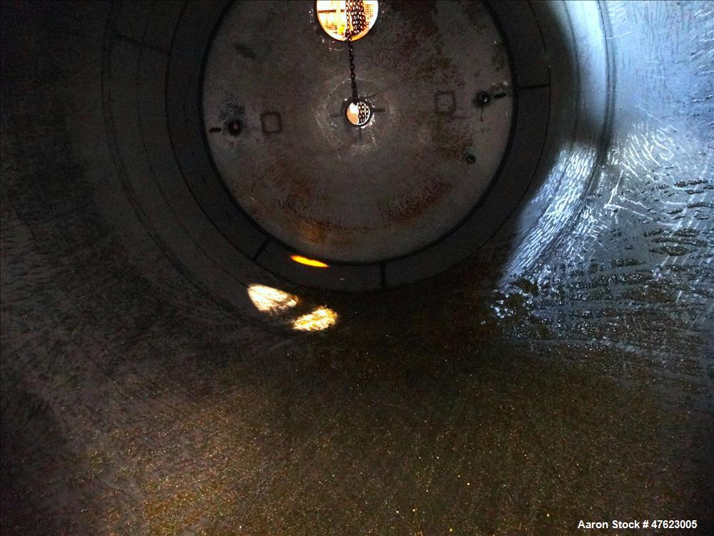 Used Tank, Approximate 5,5000 Gallon, 304 Stainless Steel, Vertical.