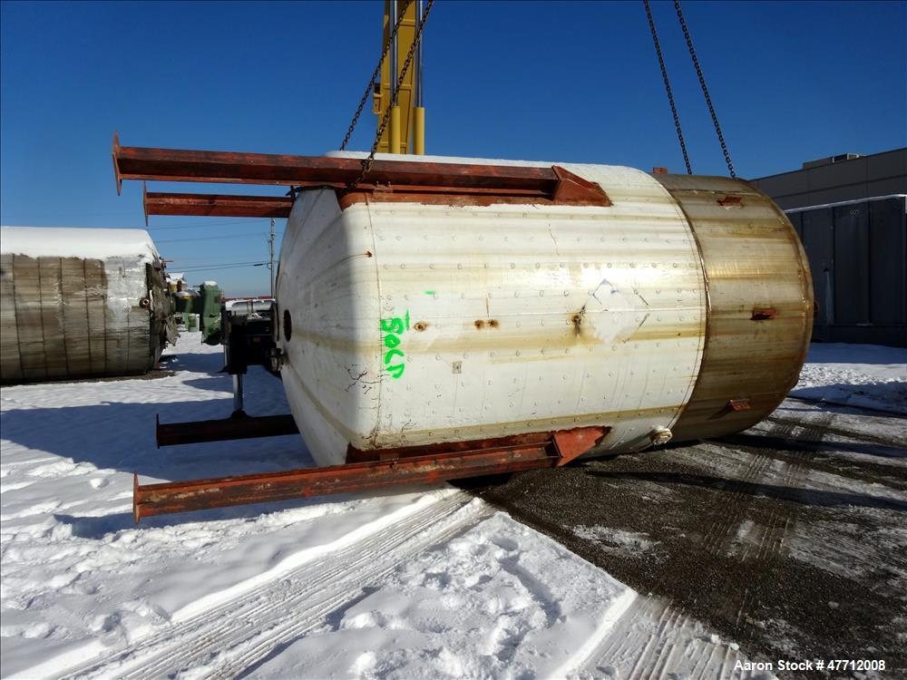 Used J. Russell Engineering Tank, Approximate 5,900 Gallon, 316 Stainless Steel