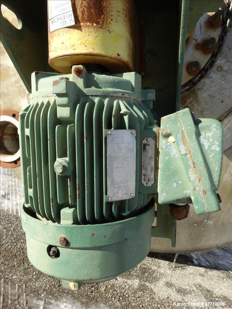 Used J. Russell Engineering Tank, Approximate 5,900 Gallon, 316 Stainless Steel