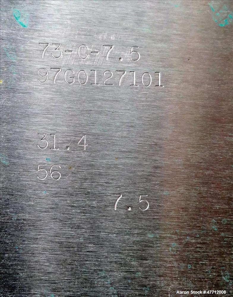 Used J. Russell Engineering Tank, Approximate 5,900 Gallon, 316 Stainless Steel