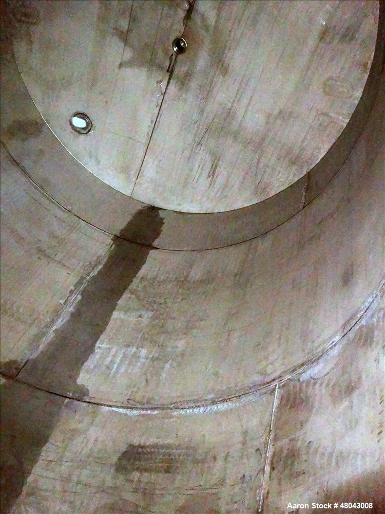 Used Wm. D. Nichols inc. Storage Tank, 6,000 Gallon, 316 Stainless Steel, Verti