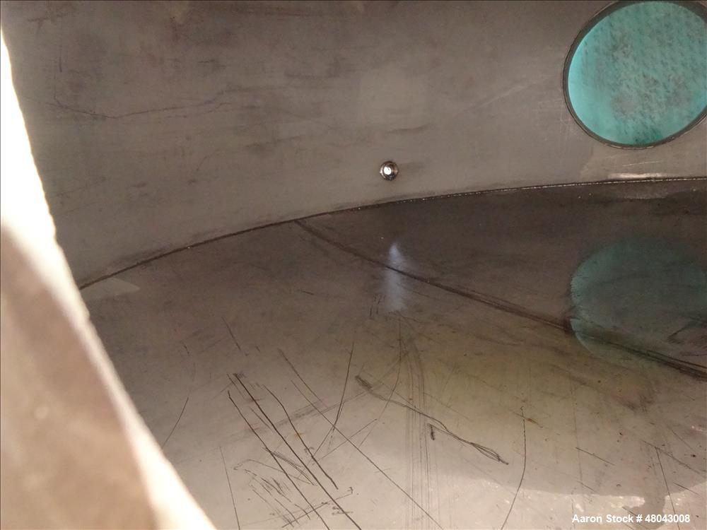 Used Wm. D. Nichols inc. Storage Tank, 6,000 Gallon, 316 Stainless Steel, Verti