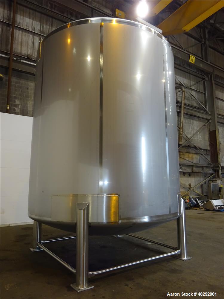 Unused- Feldmeier Food Grade Holding Tank, 12,500 Gallon, 304 Stainless Steel, V