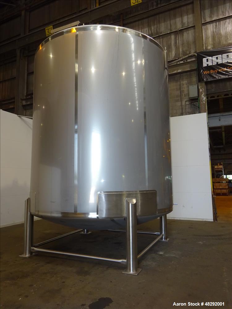 Unused- Feldmeier Food Grade Holding Tank, 12,500 Gallon, 304 Stainless Steel, V