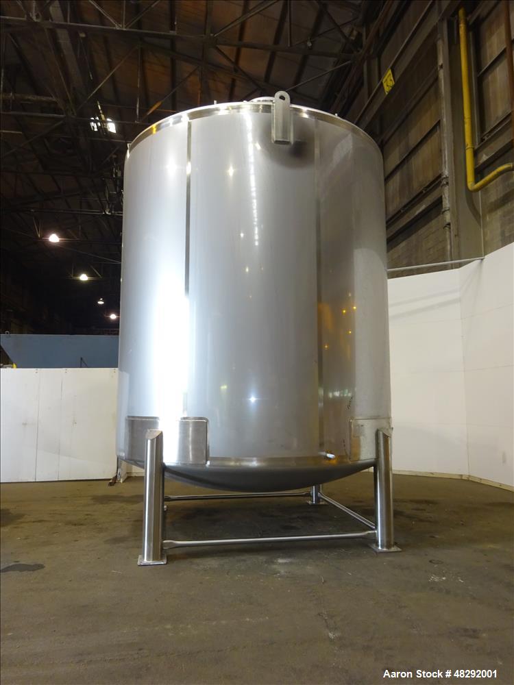 Unused- Feldmeier Food Grade Holding Tank, 12,500 Gallon, 304 Stainless Steel, V