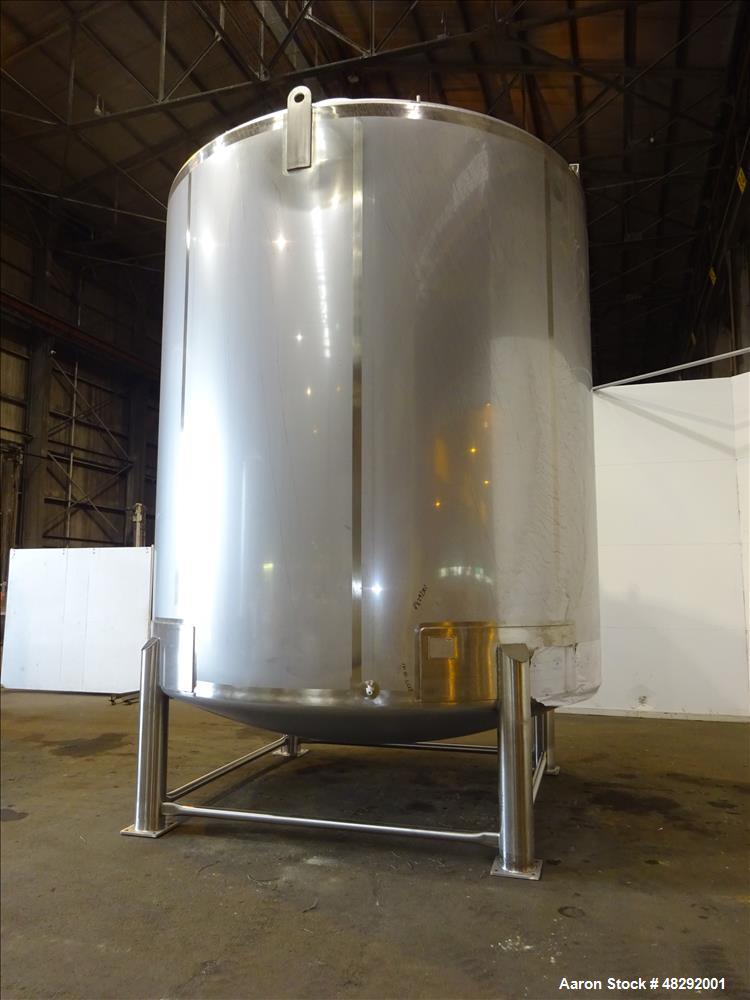 Unused- Feldmeier Food Grade Holding Tank, 12,500 Gallon, 304 Stainless Steel, V