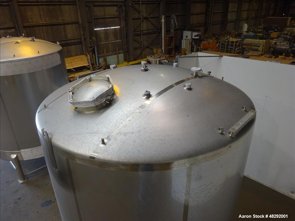 Unused- Feldmeier Food Grade Holding Tank, 12,500 Gallon, 304 Stainless Steel, V