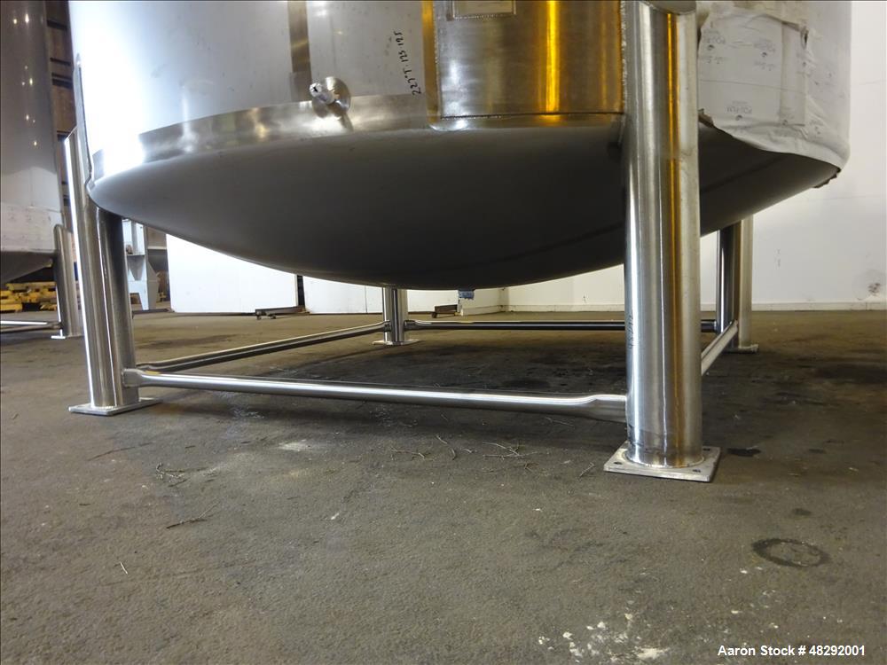 Unused- Feldmeier Food Grade Holding Tank, 12,500 Gallon, 304 Stainless Steel, V