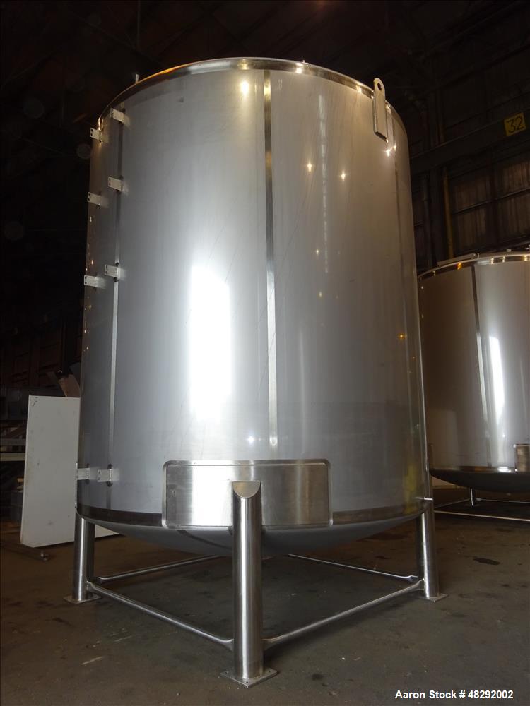 Unused- Feldmeier Food Grade Holding Tank, 12,500 Gallon, 304 Stainless Steel, V