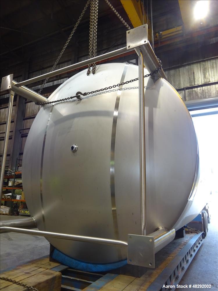 Unused- Feldmeier Food Grade Holding Tank, 12,500 Gallon, 304 Stainless Steel, V