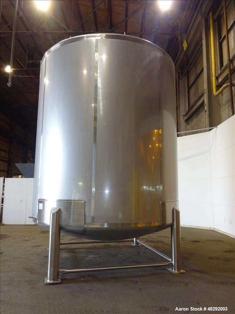 Unused- Feldmeier Food Grade Holding Tank, 12,500 Gallon, 304 Stainless Steel, V