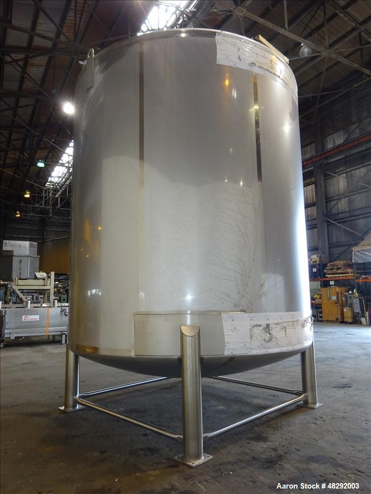 Unused- Feldmeier Food Grade Holding Tank, 12,500 Gallon, 304 Stainless Steel, V
