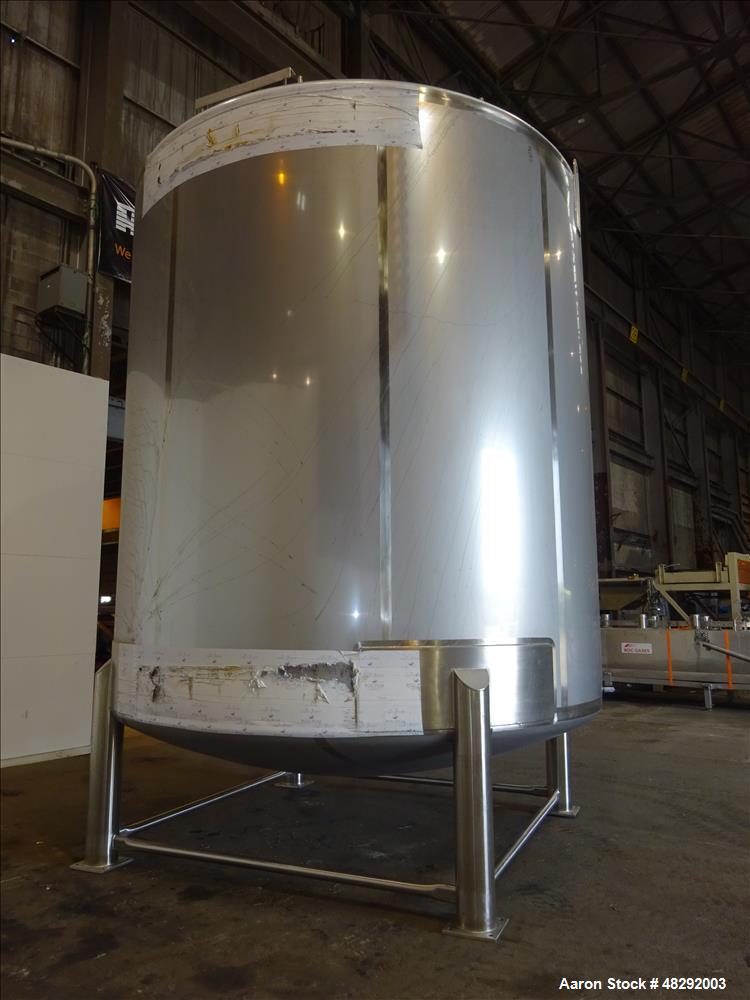 Unused- Feldmeier Food Grade Holding Tank, 12,500 Gallon, 304 Stainless Steel, V