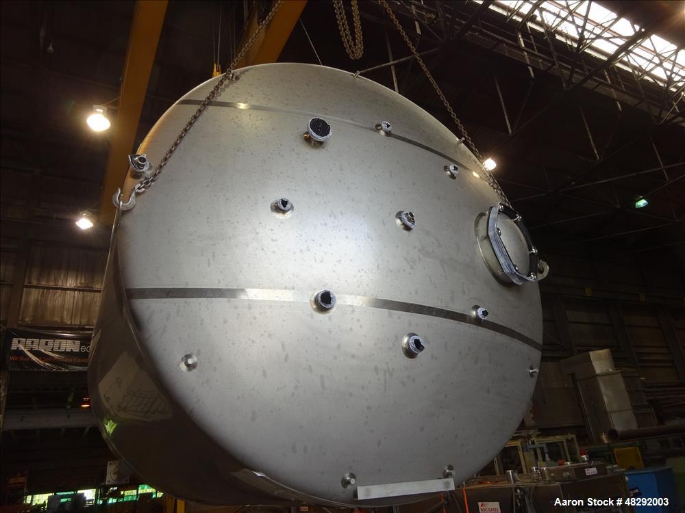 Unused- Feldmeier Food Grade Holding Tank, 12,500 Gallon, 304 Stainless Steel, V