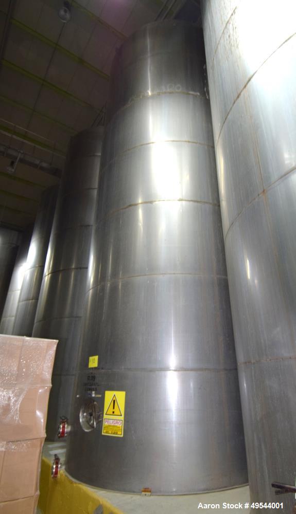 Used Tank,  Approximately 20,000 Gallons, 73,897 Liters Capacity.