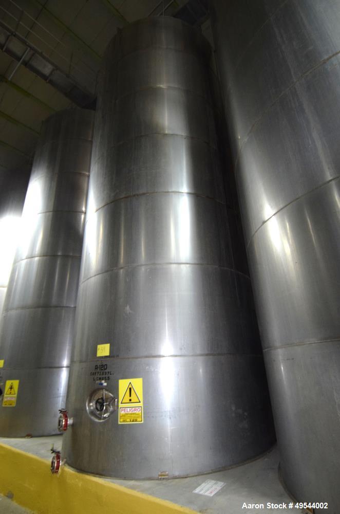 Used Tank,  Approximately 20,000 Gallons, 73,897 Liters Capacity.