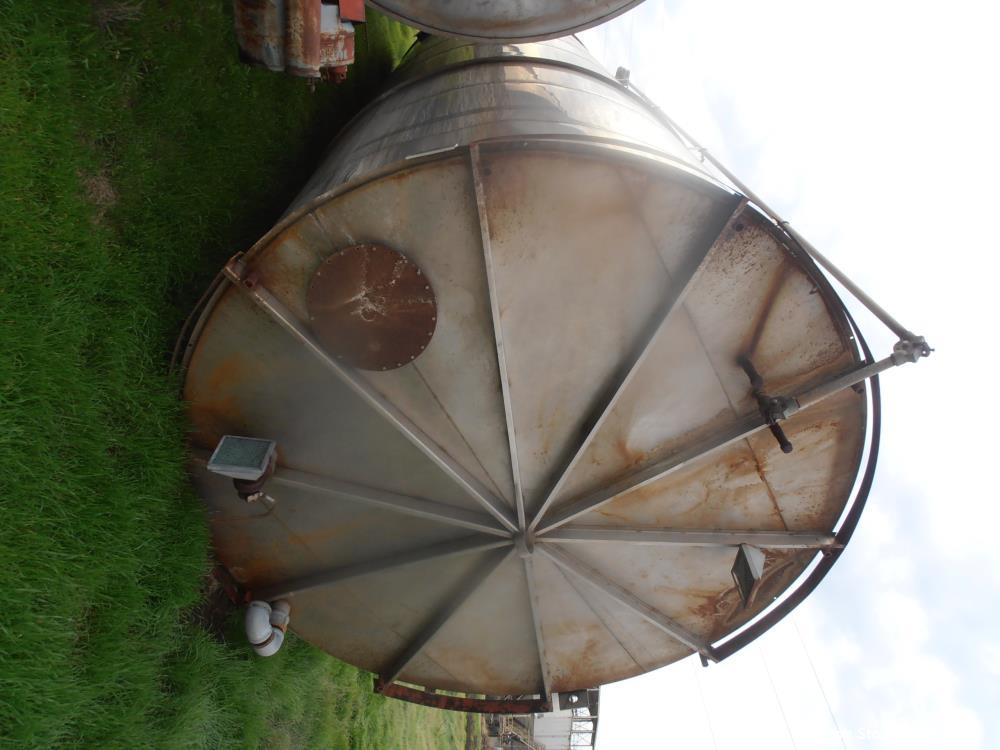 Used Stainless Steel 25,000 Gallon Tank