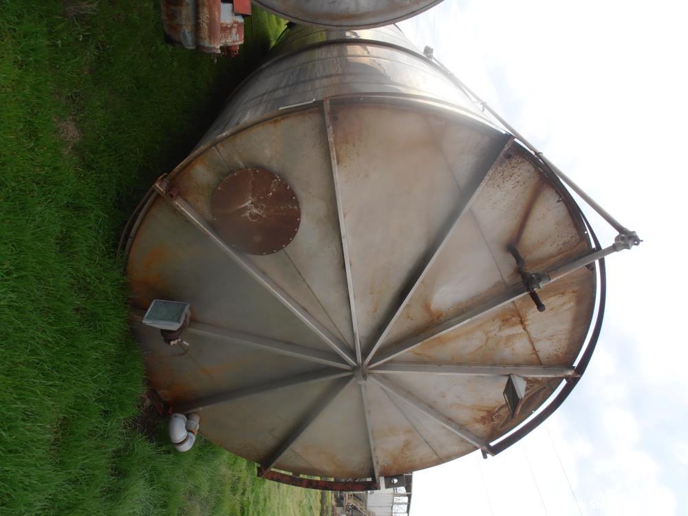 Used- Stainless Steel 25,000 Gallon Tank