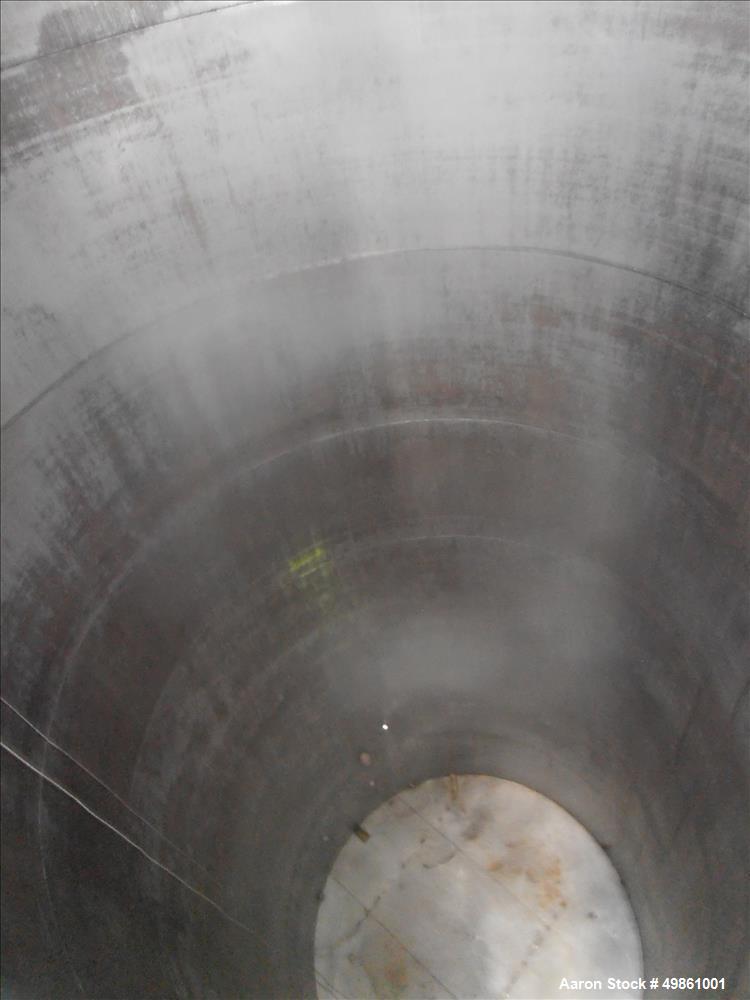 Used- Stainless Steel 25,000 Gallon Tank