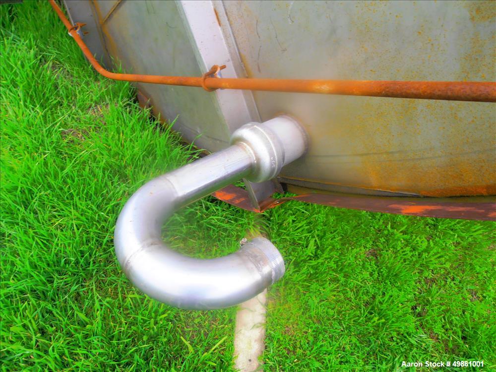 Used Stainless Steel 25,000 Gallon Tank