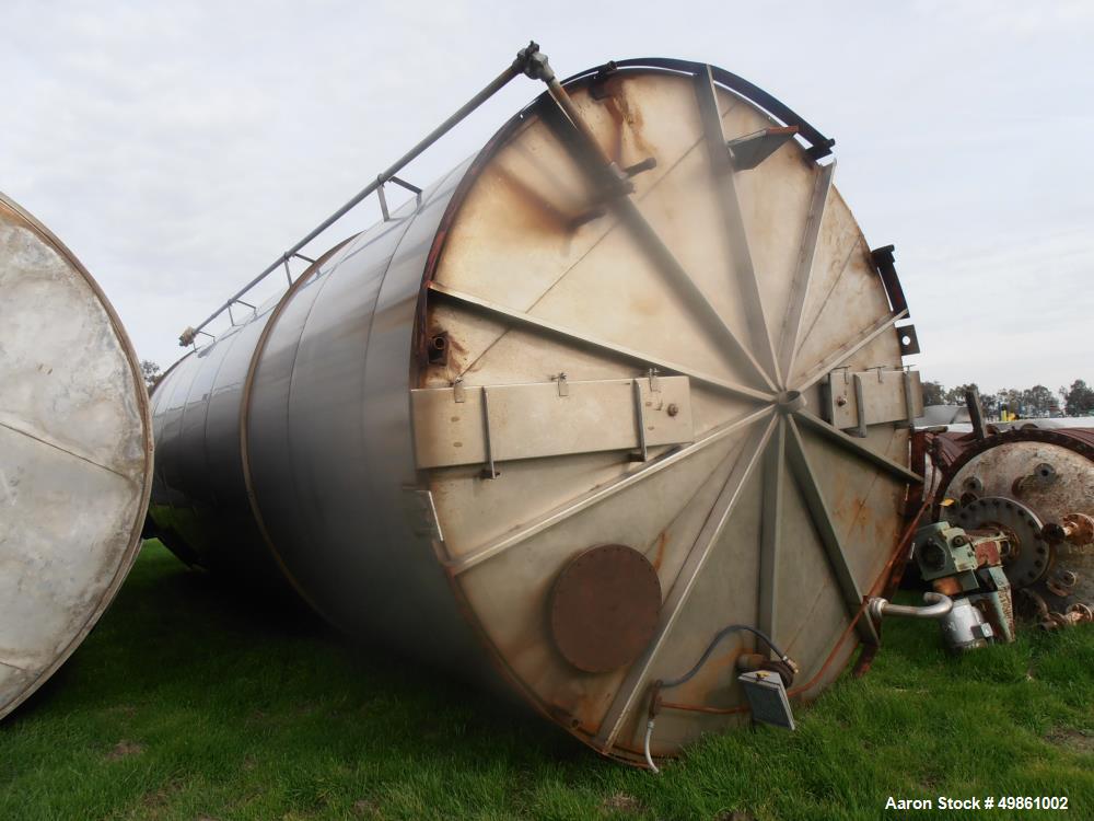 Used 25,000 Gallon Tank, 316 stainless steel