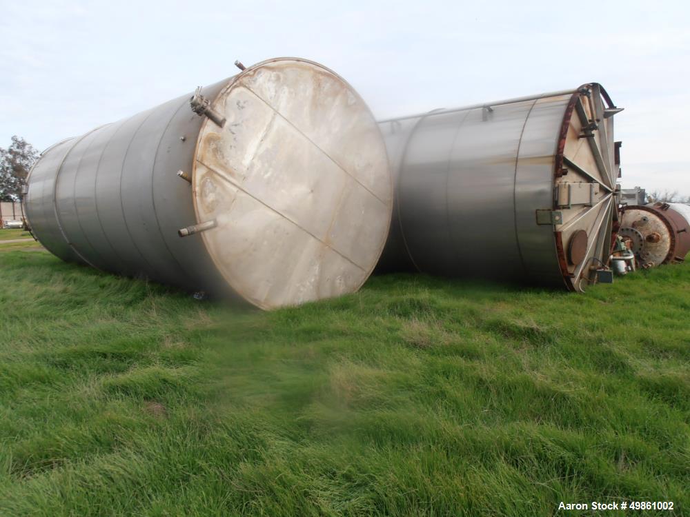 Used 25,000 Gallon Tank, 316 stainless steel